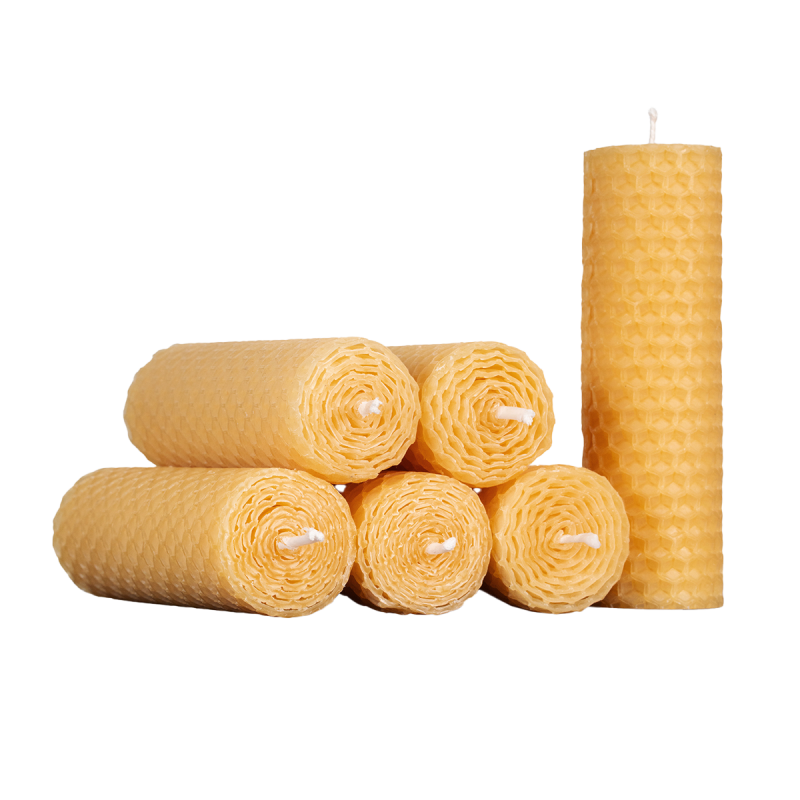Small Beeswax Candle - Image 2