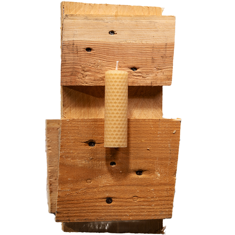 Small Beeswax Candle - Image 3