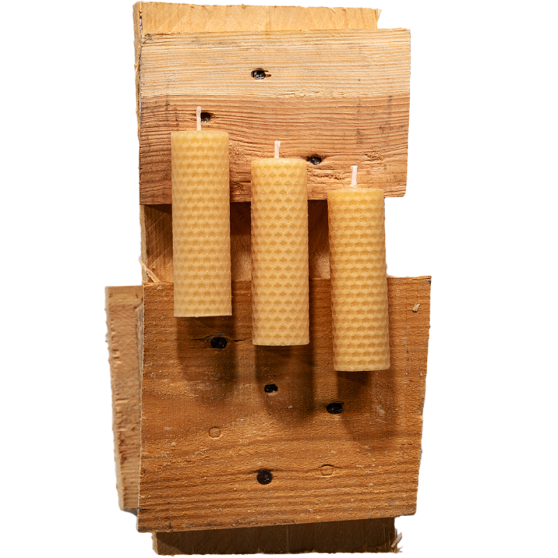 Bundle of 3 Beeswax Candles (5% off) - Image 4