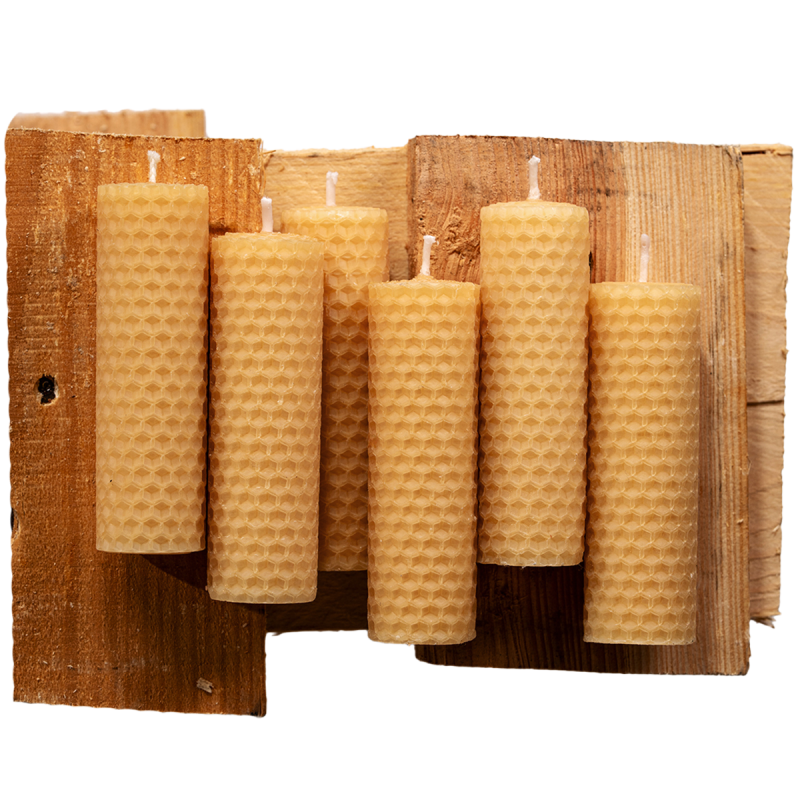 Bundle of 6 Beeswax Candles (10% off) - Image 3